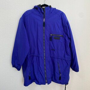 VINTAGE Eddie Bauer Ebtek Thinsulate Hooded Winter Snow Ski Jacket Rain Coat